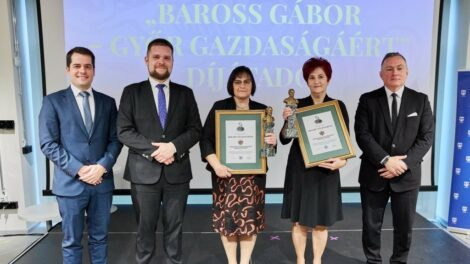 Iskolák kapták a Baross Gábor – Győr Gazdaságáért díjat