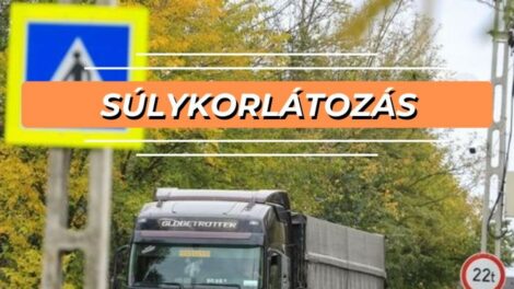 Súlykorlátozás az utak védelmében