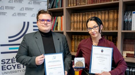 Rangos kutatói díjakat nyertek a Széchenyi István Egyetem oktatói
