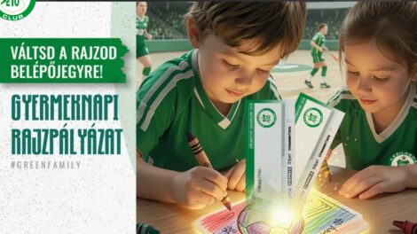 Rajzpályázatot hirdetett gyerekeknek a Győri Audi ETO KC