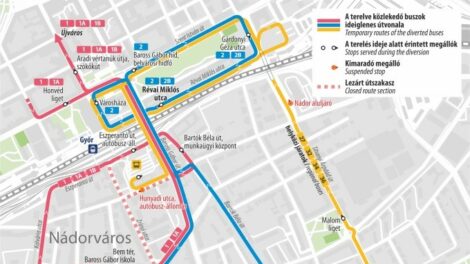 ???????Ismét módosul a buszközlekedés a Zrínyi utcai munka miatt