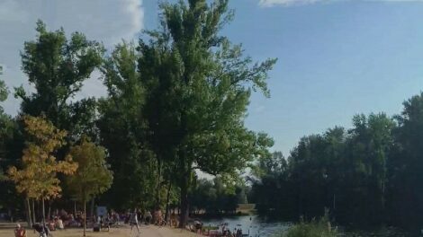 Strandolás közben halt meg egy férfi a holtágnál
