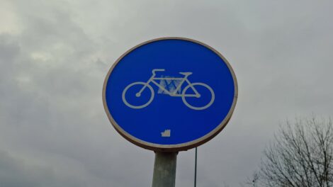 Kerékpárút épül az M5-ös autópálya felett az 55-ös főútnál